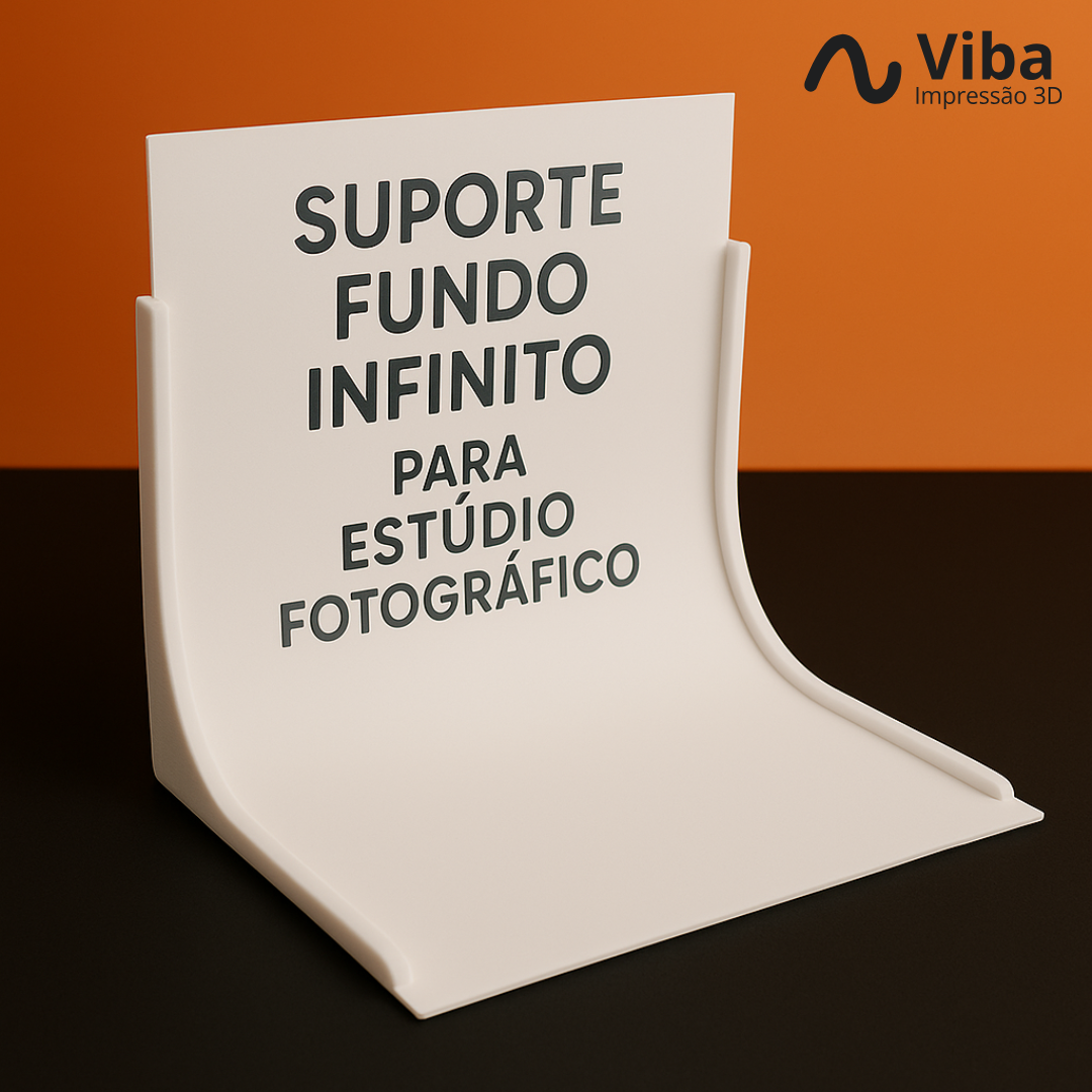 Par de Suporte Fundo Infinito para Estúdio Fotográfico