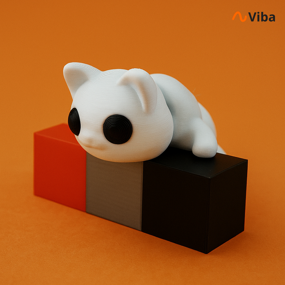 Chaveiro Gatinho Vib Articulável